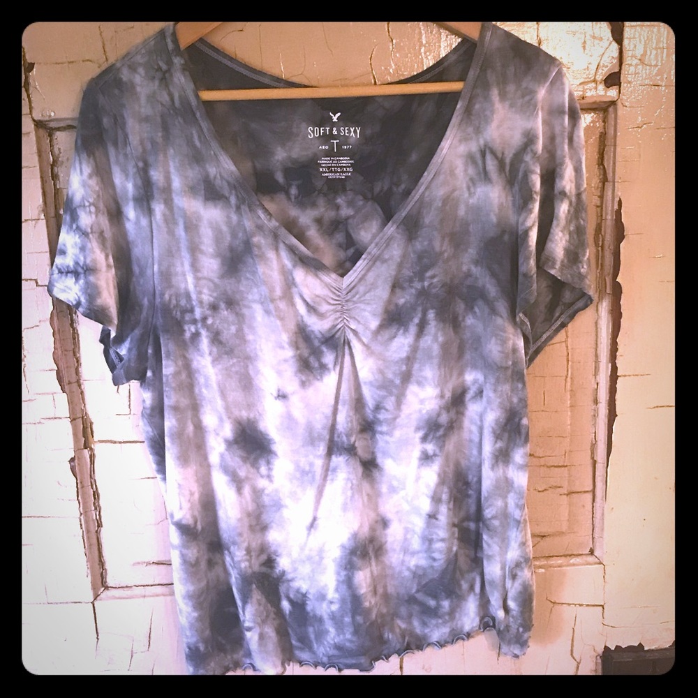 Tie dye American Eagle Soft and Sexy T.